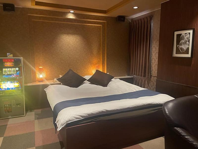 Postel nebo postele na pokoji v ubytování Hotel Water Gate Gifu (Adult Only)