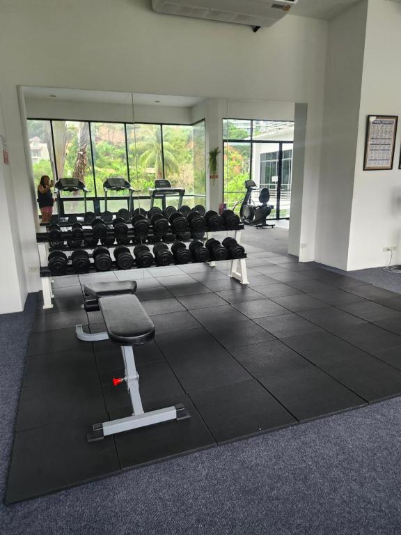 Fitness centrum a/nebo fitness zařízení v ubytování veloche group 2