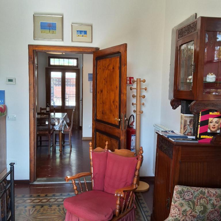 Posezení v ubytování Casa di Bruna
