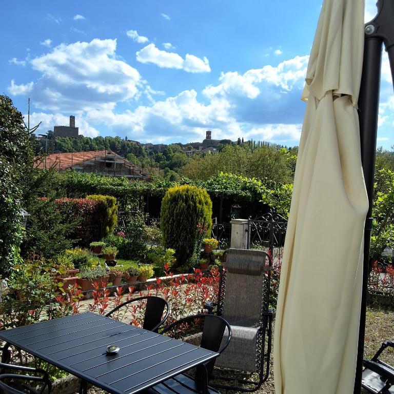 Zahrada ubytování Casa di Bruna