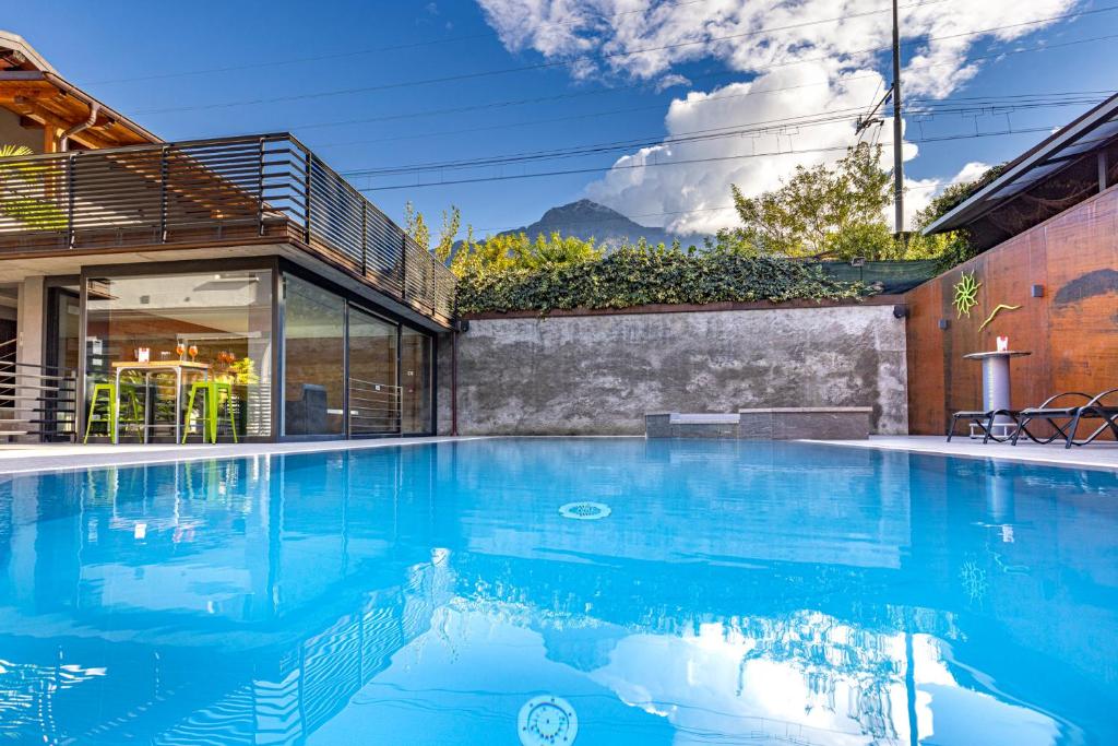 The swimming pool at or close to The Lake Home