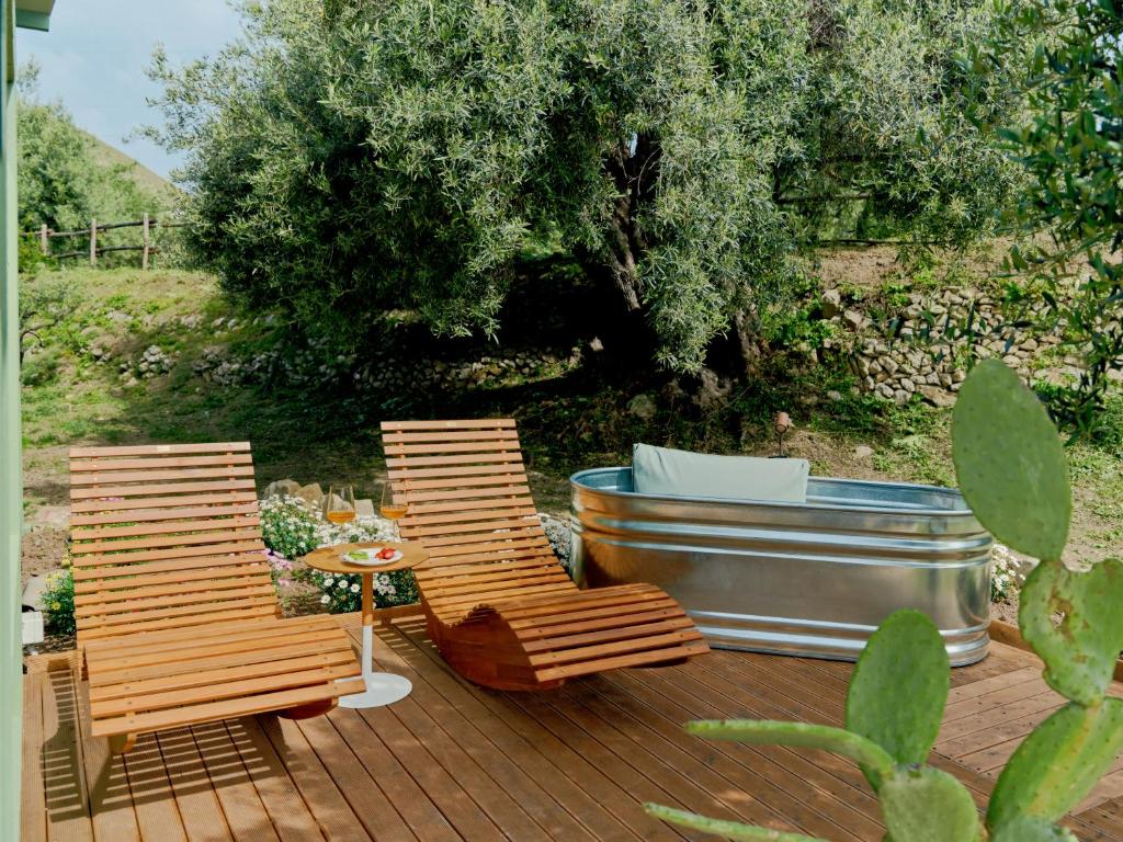Zahrada ubytování Braccialieri Luxury Resort