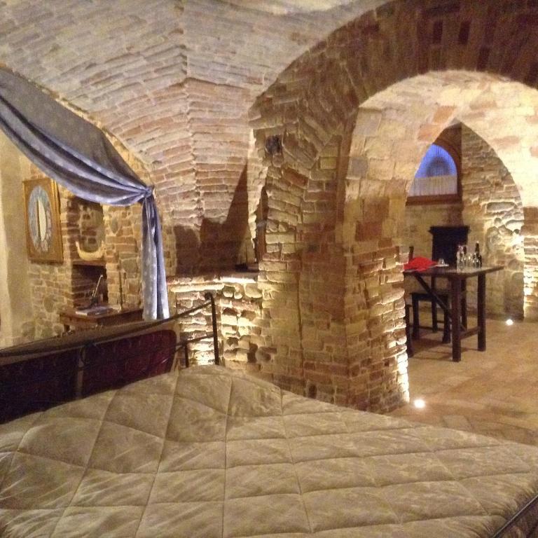 Posezení v ubytování Pantorano rooms