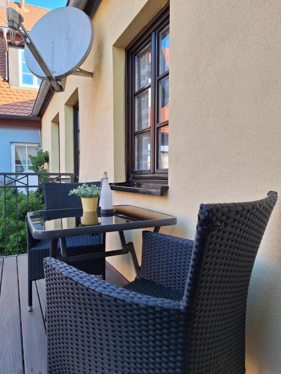 Posezení v ubytování Baumeisterhaus