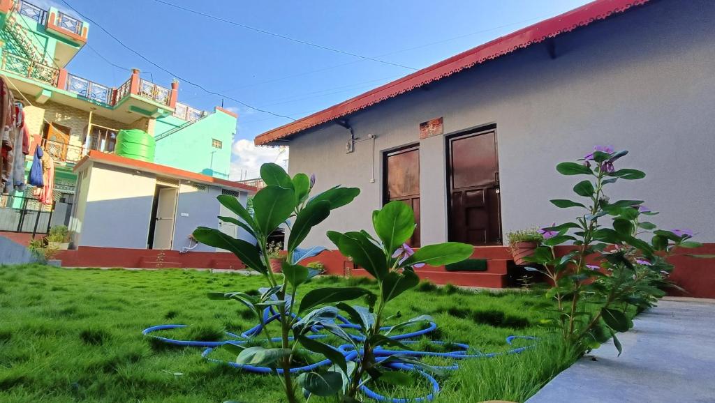 Κήπος έξω από το VEDIC HoMESTAY
