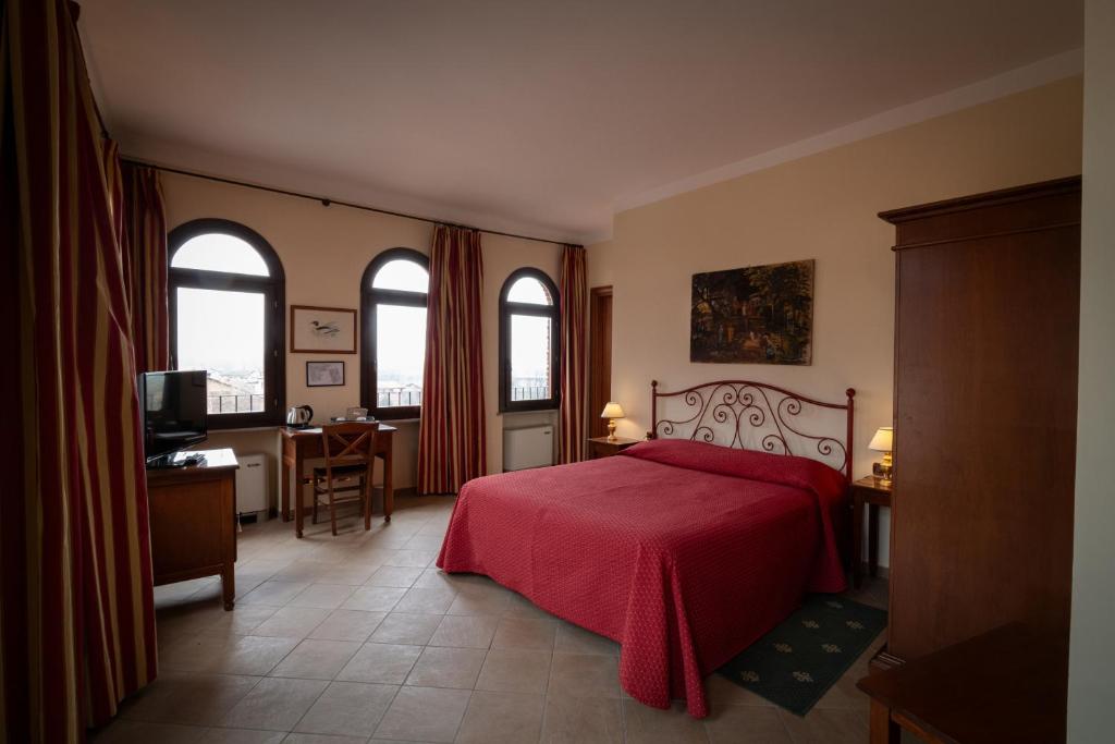 Postel nebo postele na pokoji v ubytování Villa Soleil