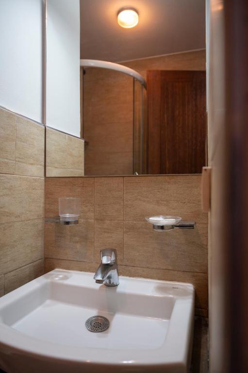 Koupelna v ubytování B&B Konak Sarajevo