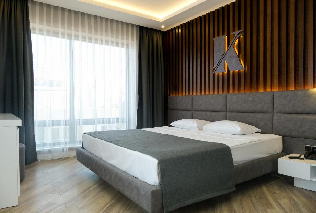 Postel nebo postele na pokoji v ubytování Kaila Beach Hotel - All Inclusive
