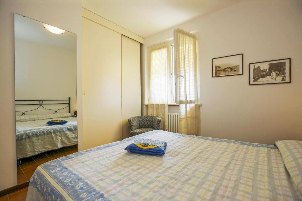 Postel nebo postele na pokoji v ubytování Residenz Roccolo