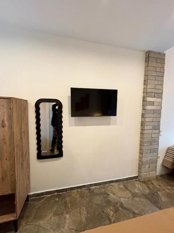 TV a/nebo společenská místnost v ubytování Haus Viktoria 4