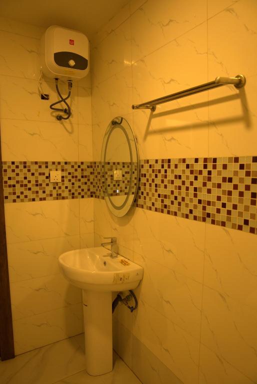 Koupelna v ubytování Ivy Hotel Awolowo