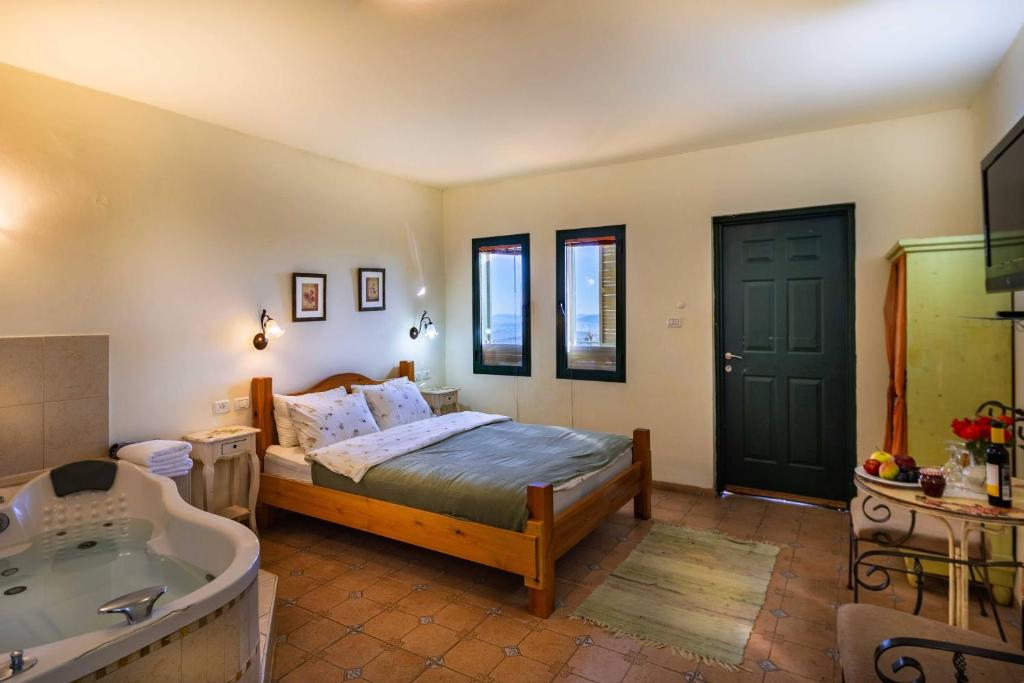 Postel nebo postele na pokoji v ubytování Honny - Boutique Hotel