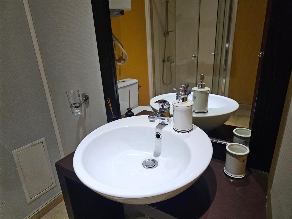 Koupelna v ubytování Europroperties Iglika Apartments