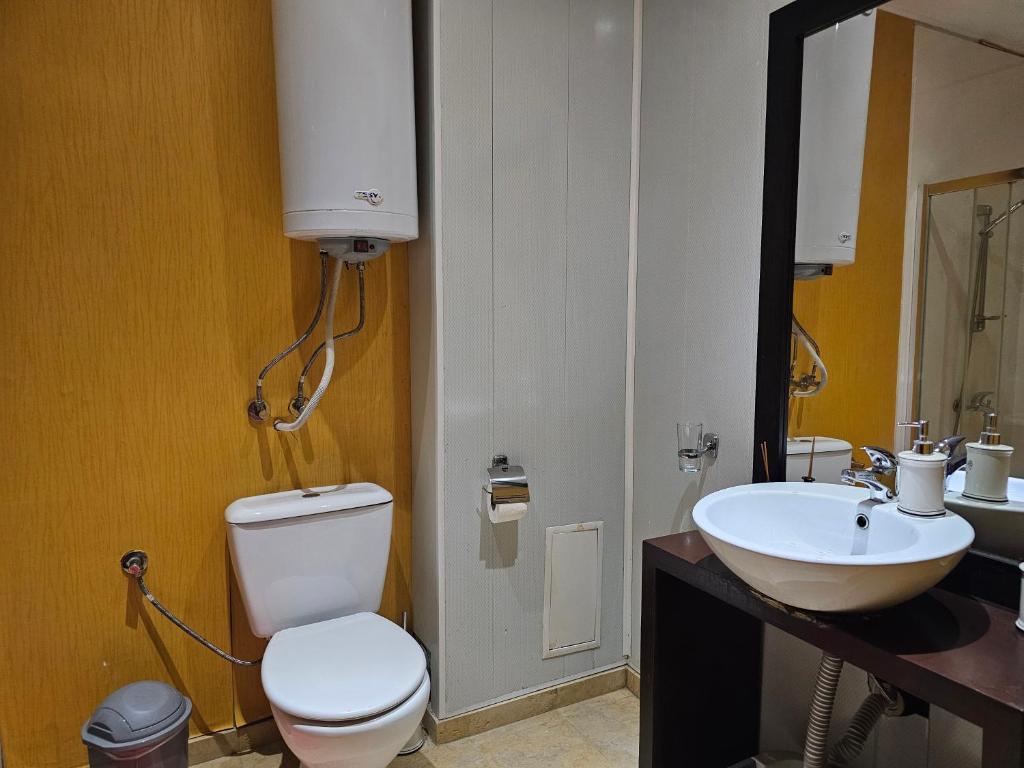 Koupelna v ubytování Europroperties Iglika Apartments