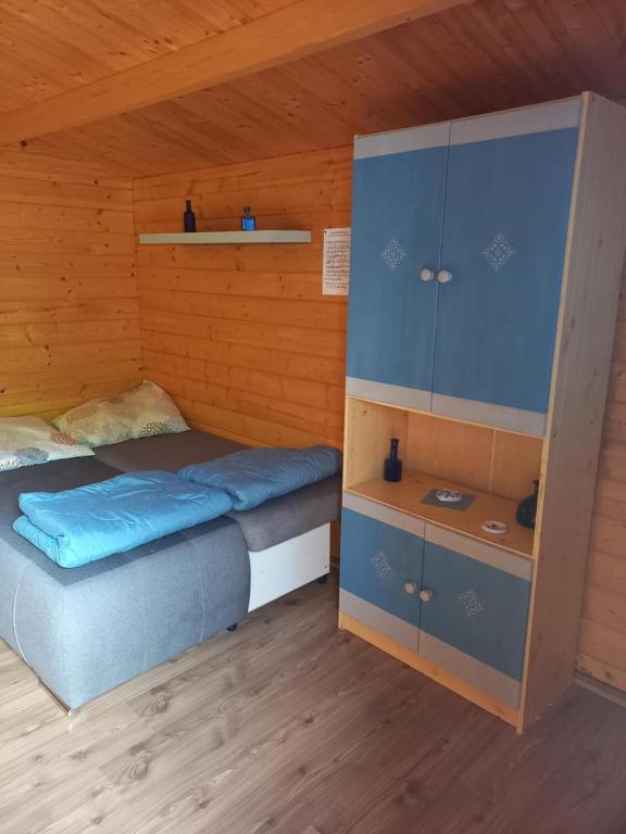 Postel nebo postele na pokoji v ubytování Napfény Camping