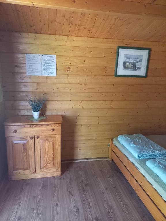 Postel nebo postele na pokoji v ubytování Napfény Camping