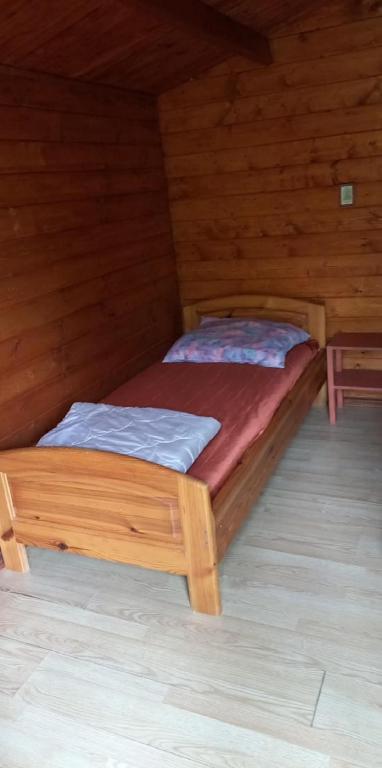 Postel nebo postele na pokoji v ubytování Napfény Camping