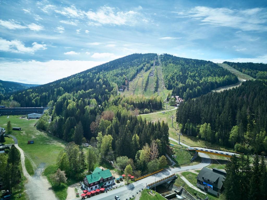 Příroda nedaleko apartmánu