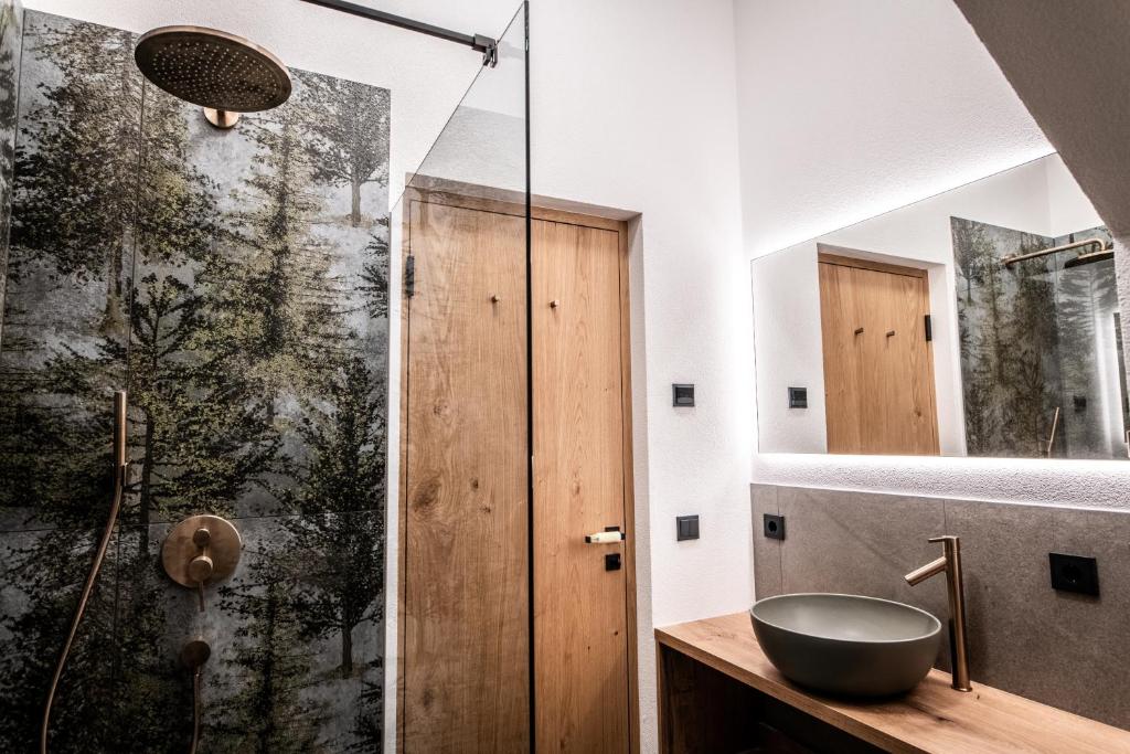 Koupelna v ubytování Såndgøld Alpine Glamping