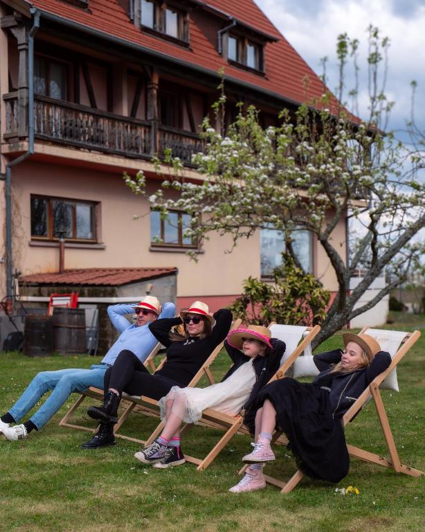 Hosté ubytování Hôtel Restaurant Verger des Châteaux, Route des vins Haut-Koenigsbourg