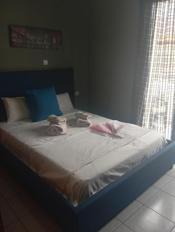 Posteľ alebo postele v izbe v ubytovaní Apartment 4Y in Heraklion City