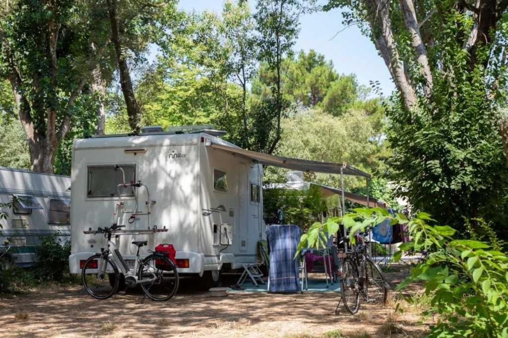 Zahrada ubytování Camping 4 étoiles - Piscine - ef00ai
