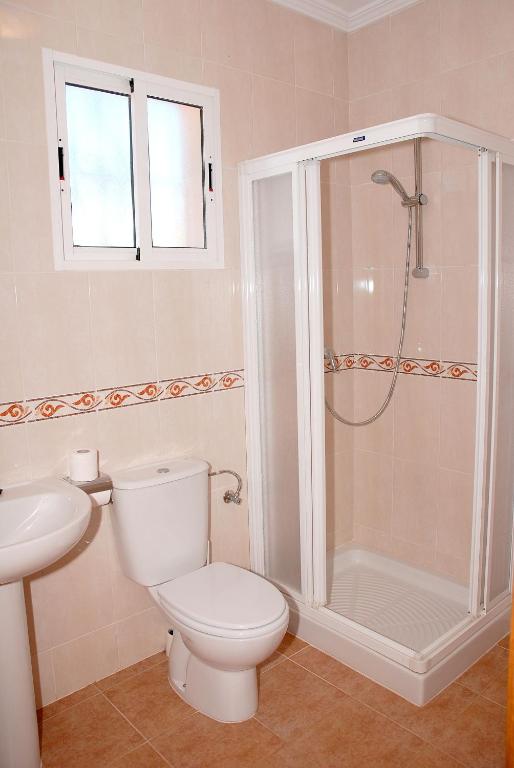 Koupelna v ubytování Ferienhaus Villa 3 A Mit Privatem Pool