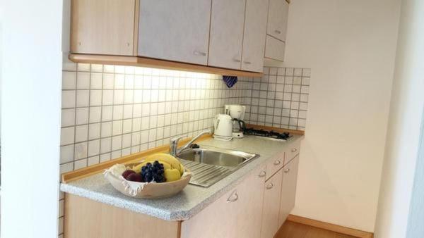 Η κουζίνα ή μικρή κουζίνα στο Wohnung Valentin