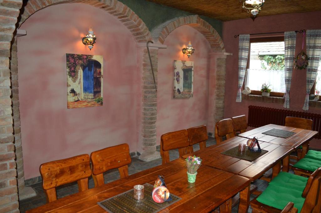 Posezení v ubytování Guest House Haklův Mlýn