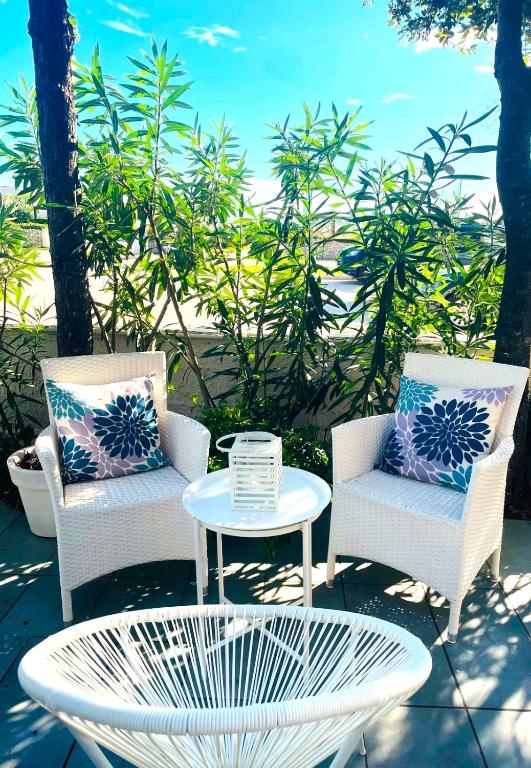 Zahrada ubytování Hotel B&B ViaMare Milano Marittima
