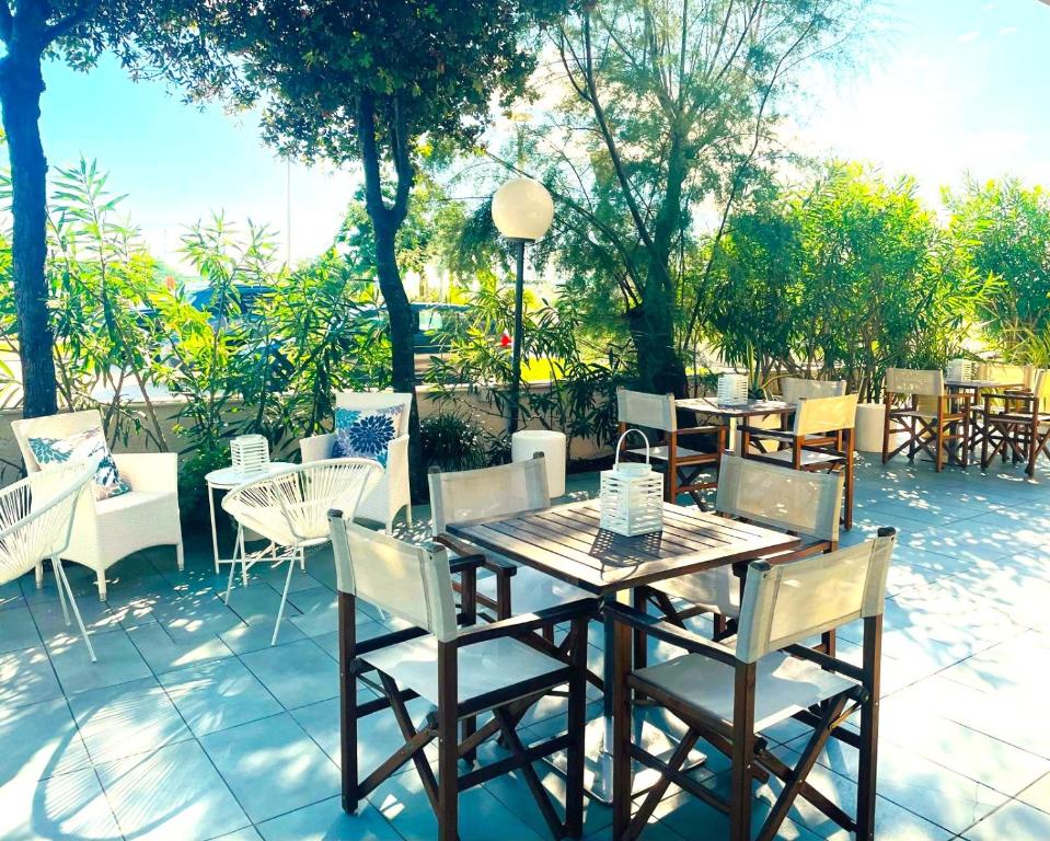 Restaurace v ubytování Hotel B&B ViaMare Milano Marittima
