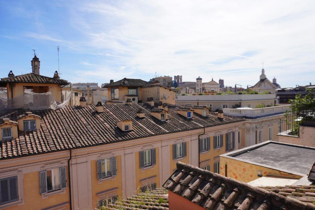 Vista general de Roma o vista desde el hotel