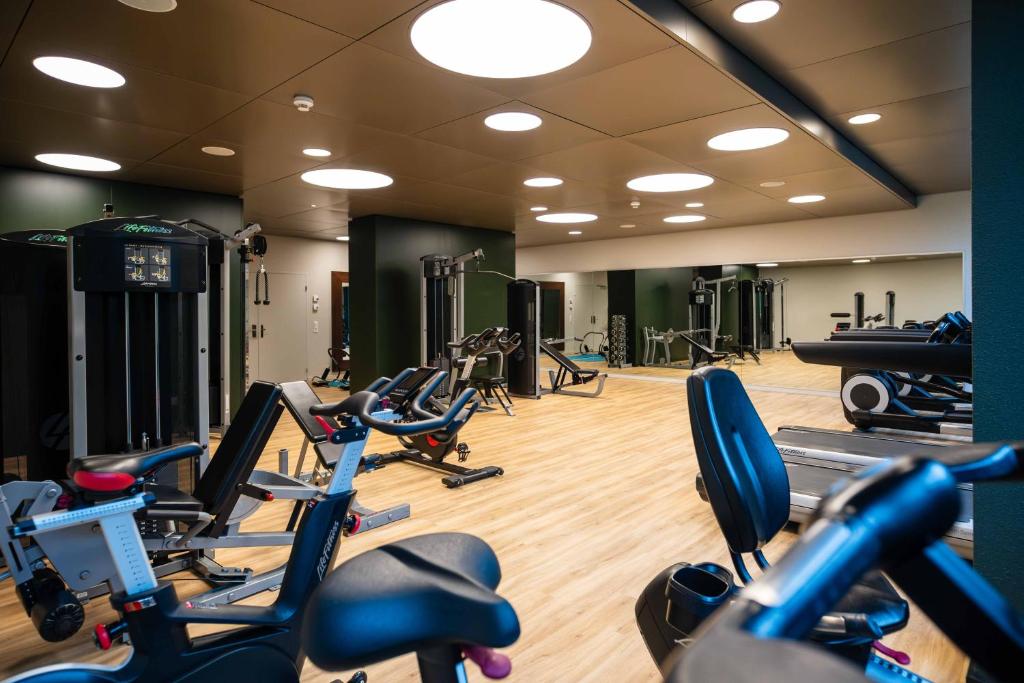 Spordikeskus ja/või sportimisvõimalused majutusasutuses Hotel Seepark Thun