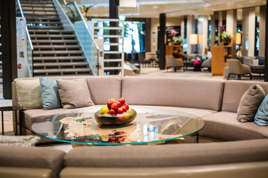 Istumisnurk majutusasutuses Hotel Seepark Thun