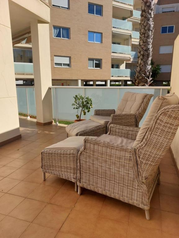 Fotografie z fotogalerie ubytování Two bed two bathrooms ground floor Apartment with pool view v destinaci Denia