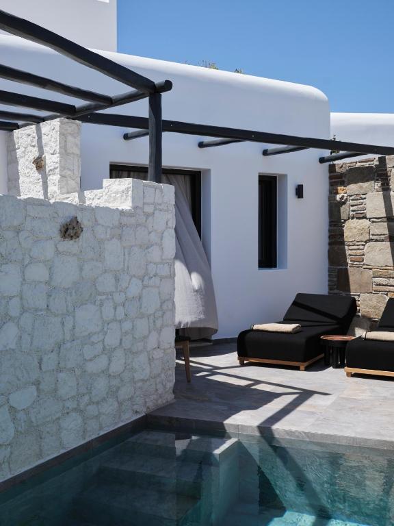 Bazén v ubytování Kalea Mykonos nebo v jeho okolí