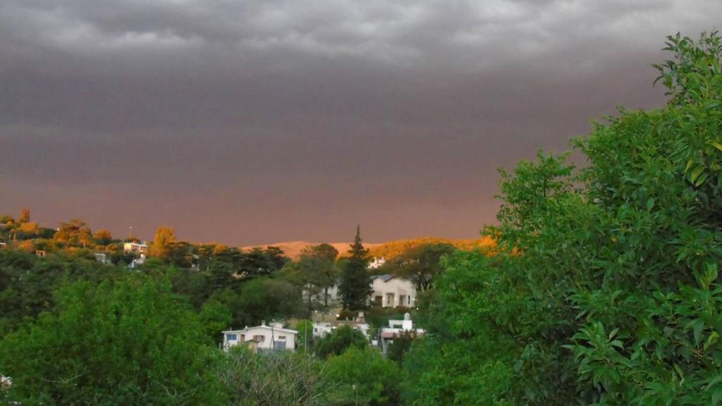 Naturlandskabet i nærheden af chaletet