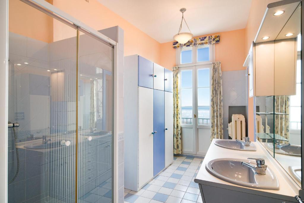Koupelna v ubytování B&B Le Logis Du Mas
