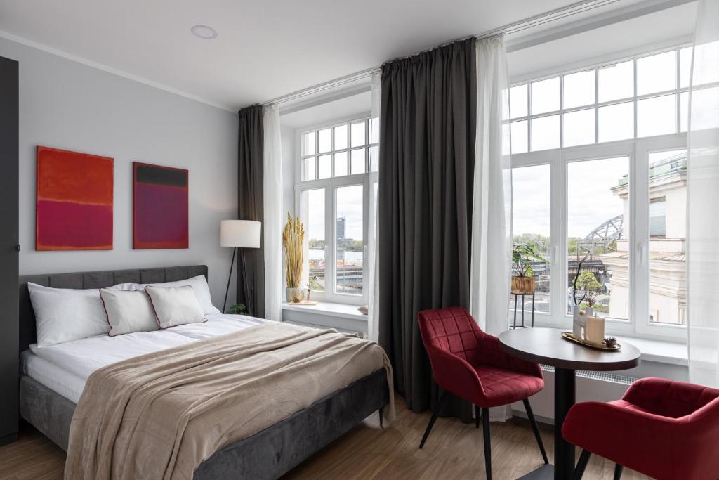 Studio with River View in Old Town, Riga (preços atualizados 2026)