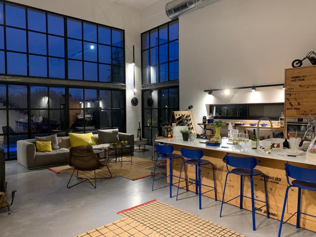 Dapur atau dapur kecil di The grey house