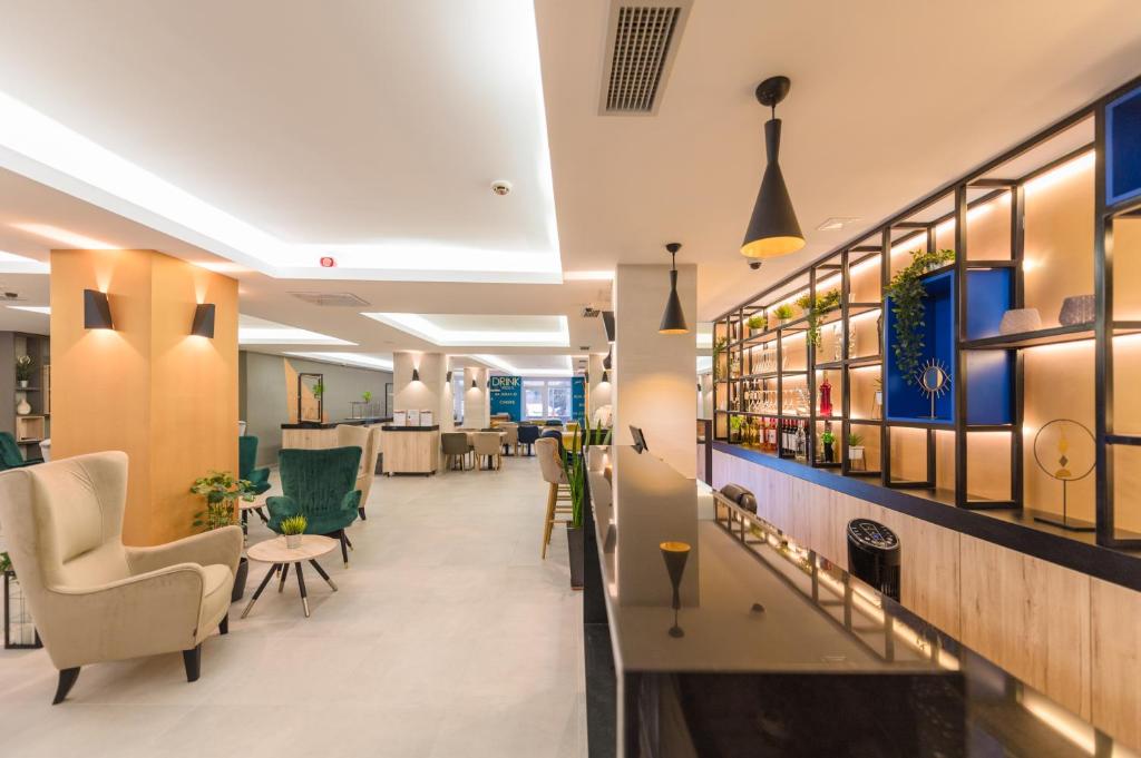 Posezení v ubytování Impulso Fashion Hotel