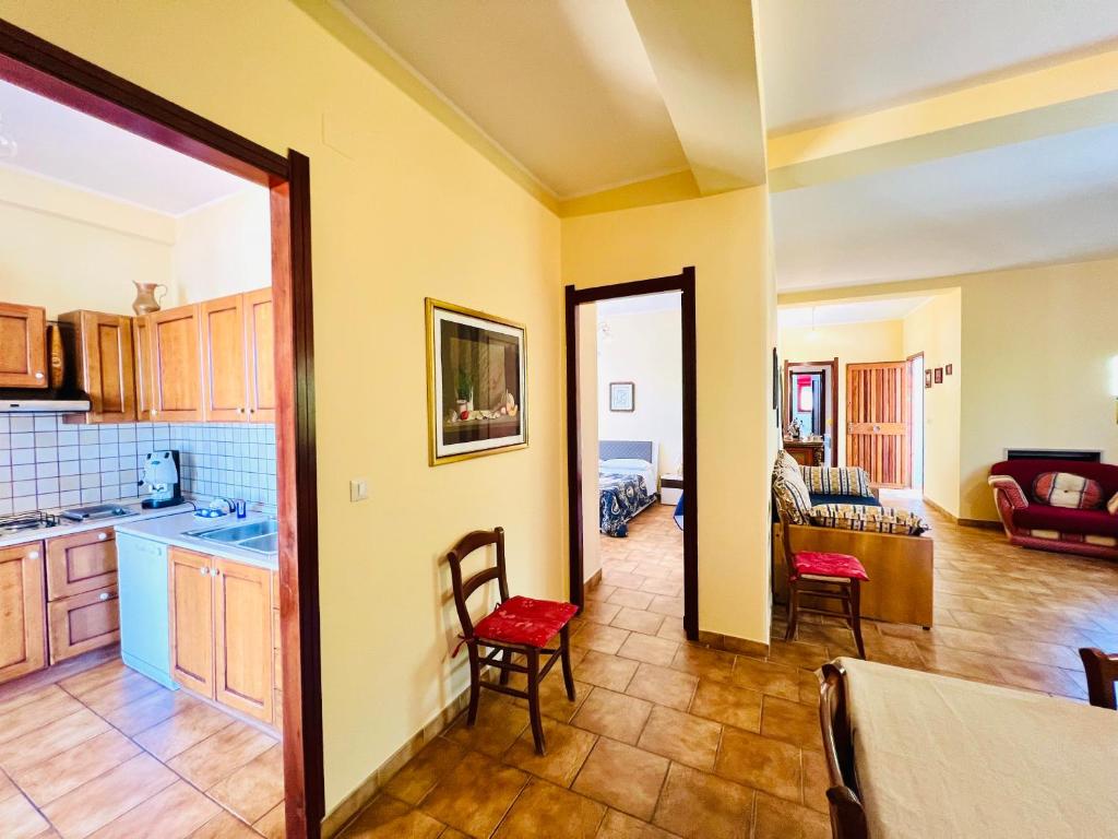 Kuchyň nebo kuchyňský kout v ubytování Villa Giada