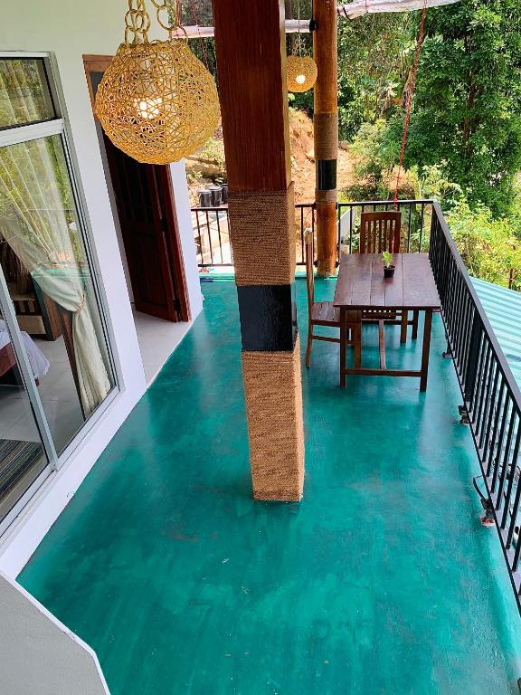 Balkón nebo terasa v ubytování Liana Guest House Ella