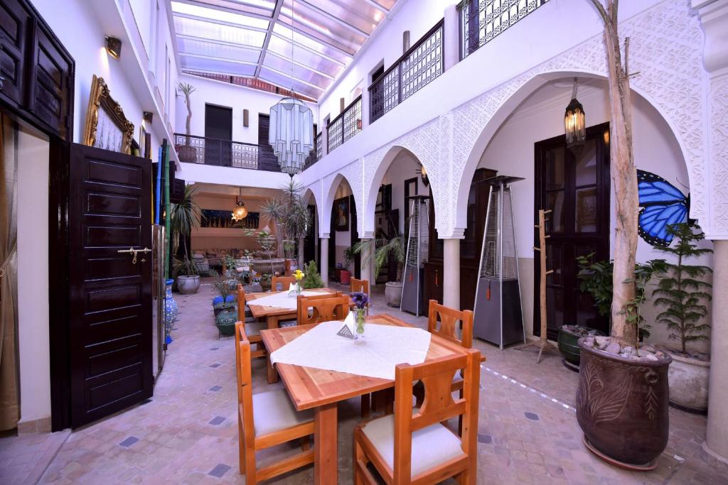 Restaurace v ubytování RIAD KALE POLIS