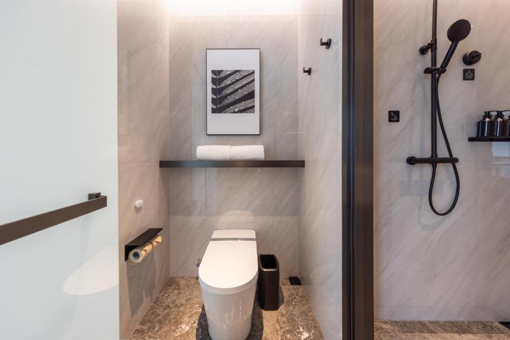 Koupelna v ubytování Atour S Hotel Shenzhen Luohu Shuibei