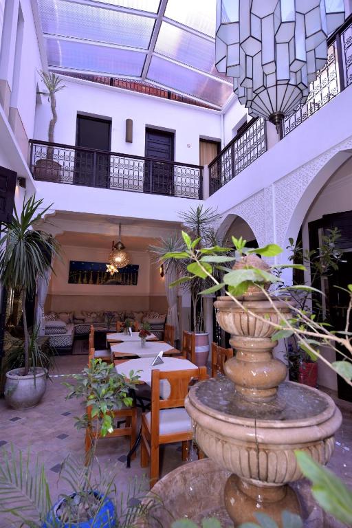 Restaurace v ubytování RIAD KALE POLIS