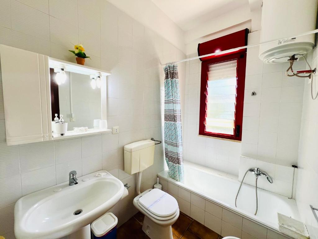 Koupelna v ubytování Villa Giada