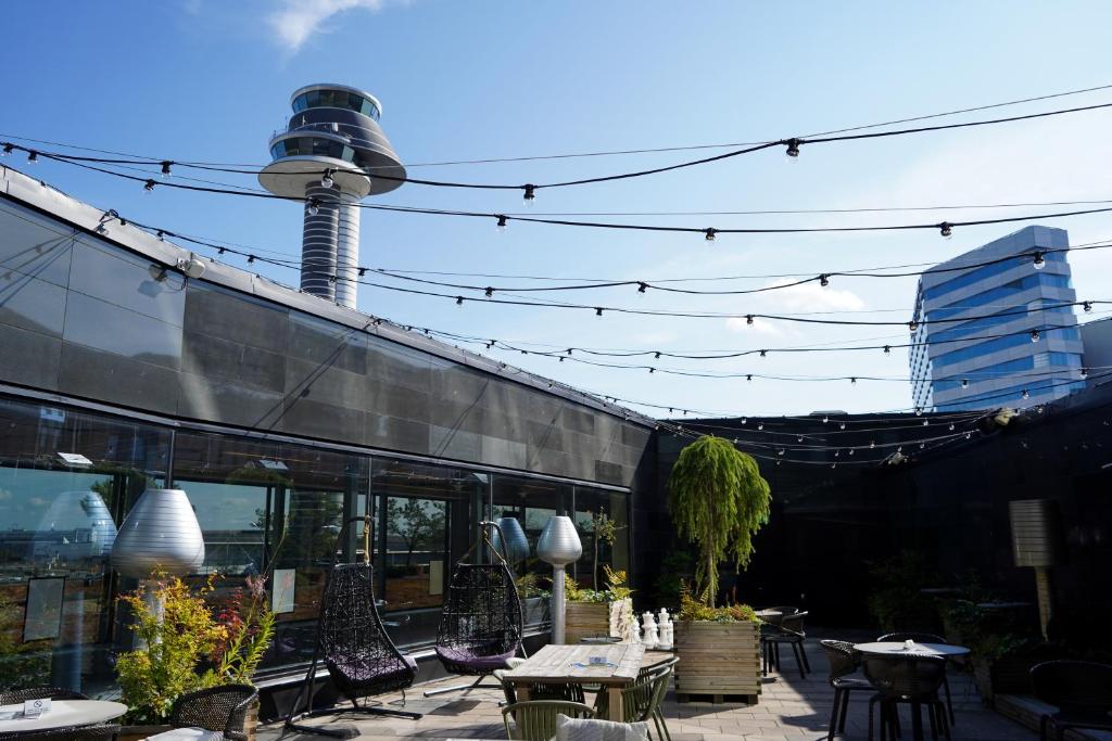 Restaurace v ubytování Clarion Hotel Arlanda Airport Terminal