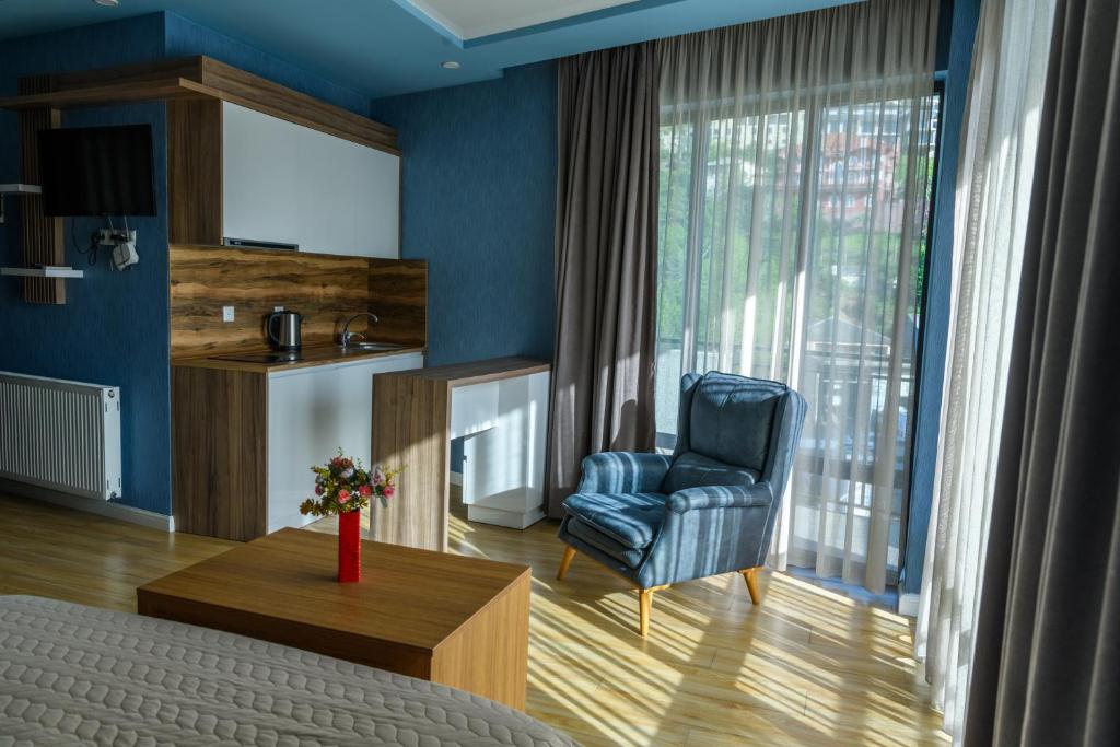Posezení v ubytování Hotel Sunny
