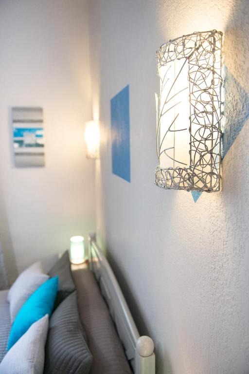 Posezení v ubytování B&B Le Logis Du Mas